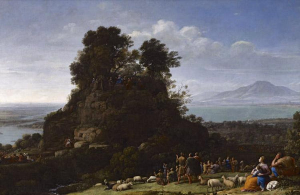steve art gallery The Sermon on the Mount Claude Lorrain 60x40cm