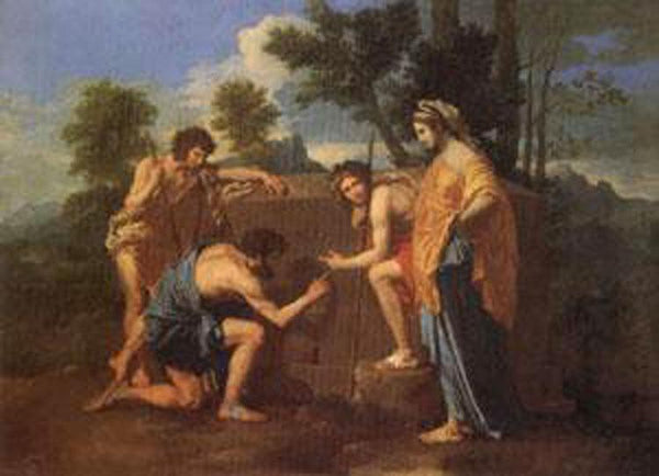steve art gallery The Shepherds of Arcadia Nicolas Poussin 60x40cm
