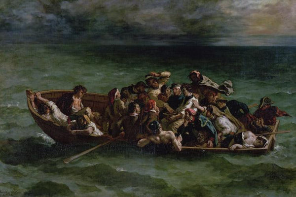 steve art gallery The Shipwreck of Don Juan Eugene Delacroix 60x40cm