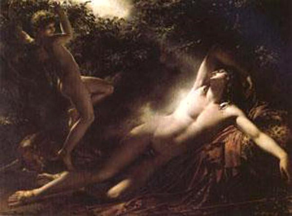 steve art gallery The Sleep of Endymion Anne-Louis Girodet 50x40cm