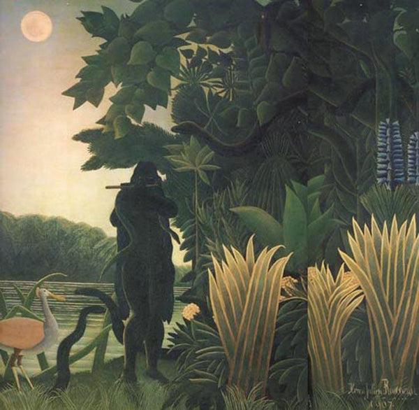 steve art gallery The Snake Charmer Henri Rousseau 50x50 cm