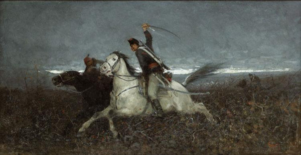 steve art gallery The Spy Nicolae Grigorescu 80x40cm