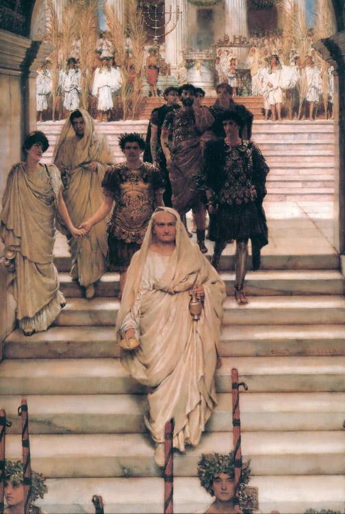 steve art gallery The Triumph of Titus: AD 71 Alma-Tadema Sir Lawrence 44.3x29.1cm