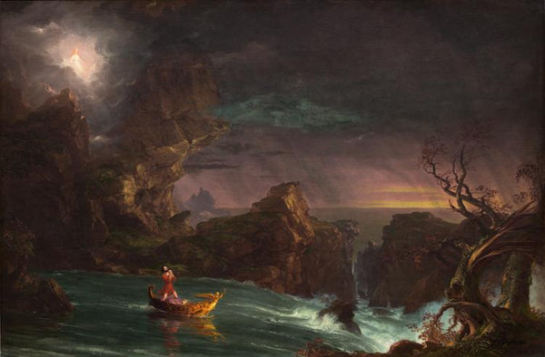 steve art gallery The Voyage of Life:Manhood Thomas Cole 60x40cm