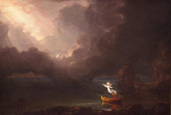 steve art gallery The Voyage of Life: Old Age Thomas Cole 60x40cm