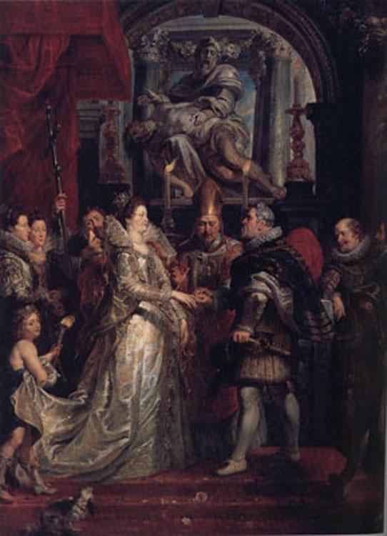 steve art gallery The Wedding Marie de'Medici to King Henr Peter Paul Rubens