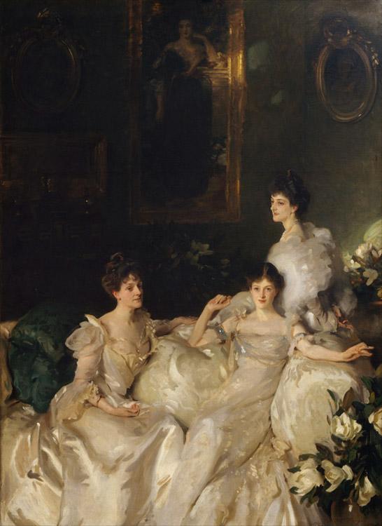 steve art gallery The Wyndham Sisters Lady Elcho John Singer Sargent 60x40cm