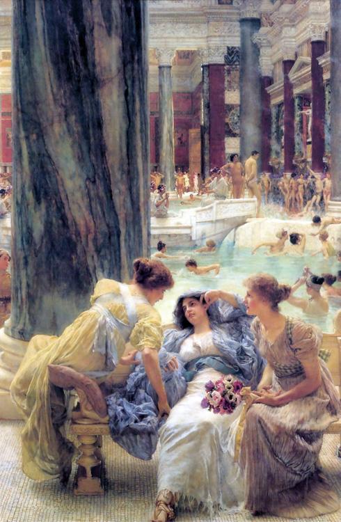steve art gallery Thermae Antoninianae Alma-Tadema Sir Lawrence 60x40cm