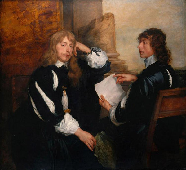 steve art gallery Thomas Killigrew and William Dyck Anthony van 60x50cm