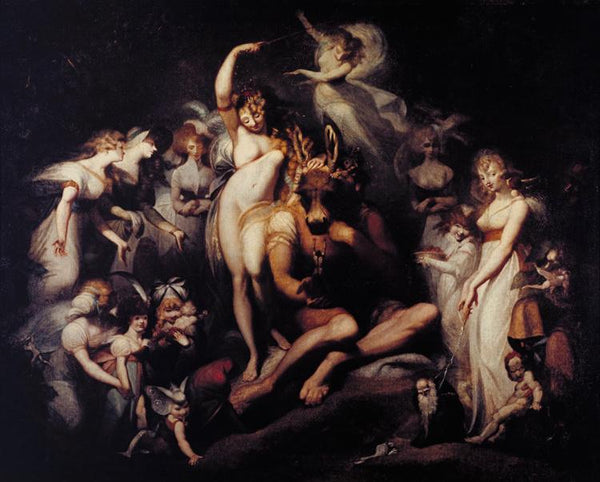 steve art gallery Titania and Bottom Henry Fuseli 50x40cm