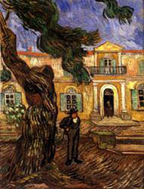 steve art gallery Tree and Man Vincent Van Gogh 63x48cm