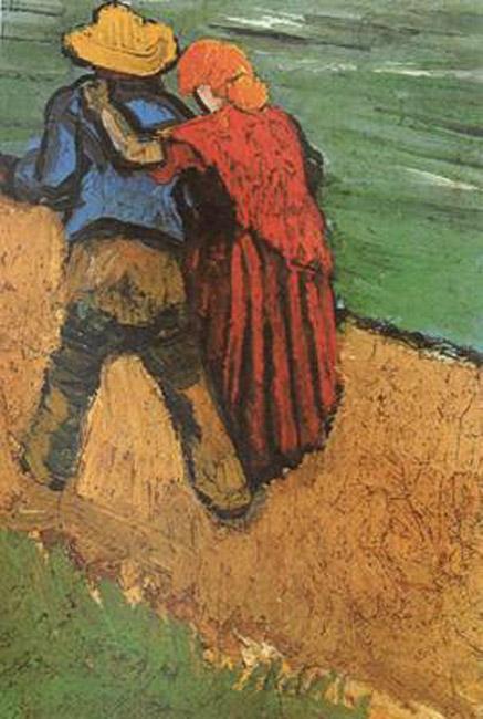 steve art gallery Two Lovers Vincent Van Gogh 32.5x23cm