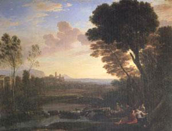 steve art gallery Ulysses Returns Chryseis to Her Father Claude Lorrain 50x40cm