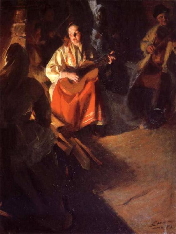 steve art gallery Unknow work 92 Anders Zorn 50x40cm