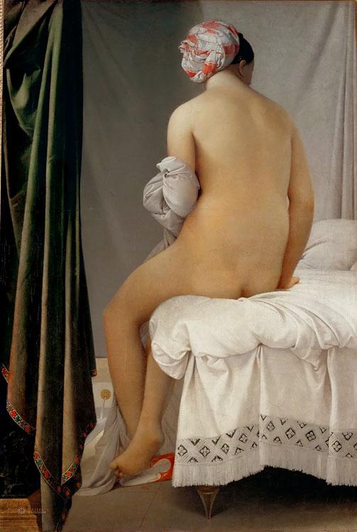 steve art gallery Valpincon Bather Jean Auguste Dominique Ingres 60x40cm