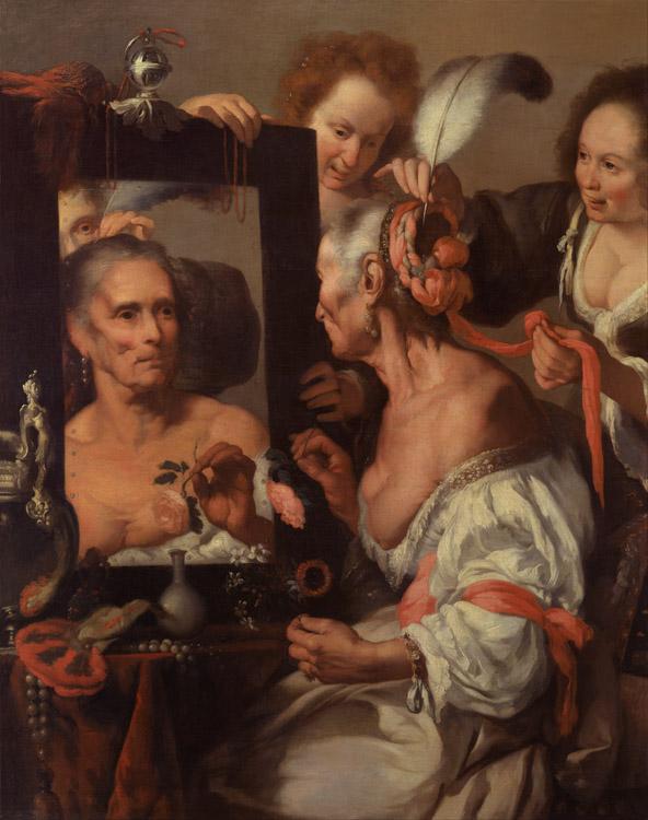 steve art gallery Vanitas Allegory Bernardo Strozzi 50x40cm