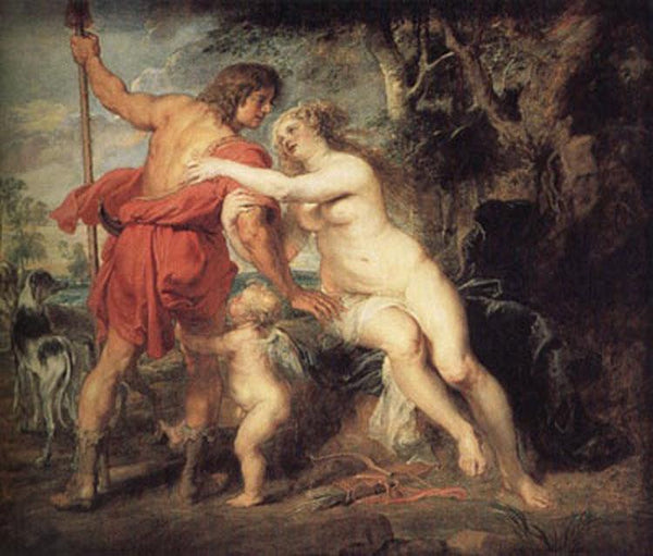 steve art gallery Venus and Adonis Peter Paul Rubens 60x50cm