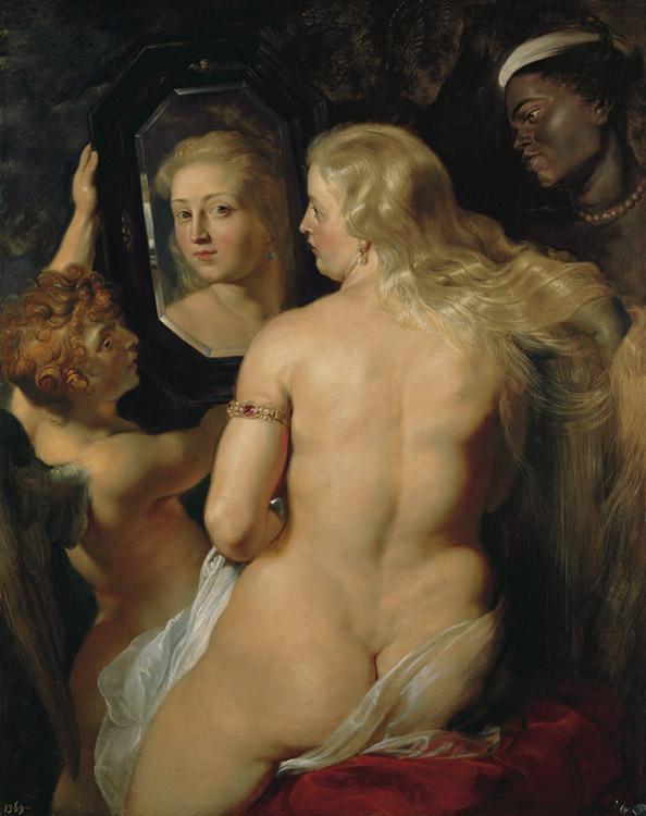steve art gallery Venus at a Mirror Peter Paul Rubens 50x40cm