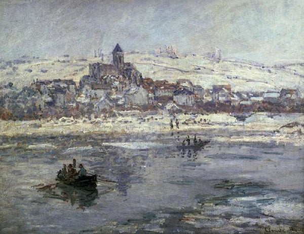 steve art gallery Vetheuil in winter Claude Monet 50x40cm