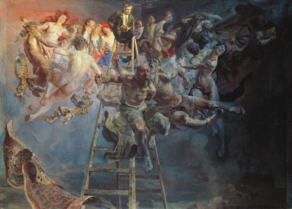 steve art gallery Vicious Circle Malczewski Jacek 60x40cm