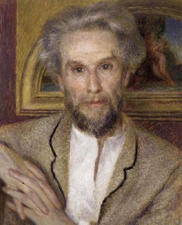 steve art gallery Vicor Chocquet Pierre Renoir 46x37cm