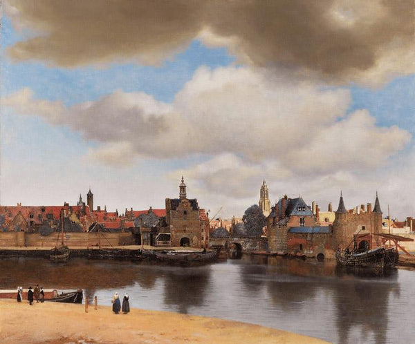 steve art gallery View of Delft Jan Vermeer 60x50cm