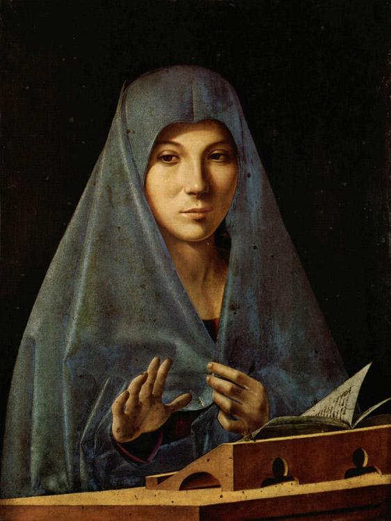 steve art gallery Virgin Annunciate Antonello da Messina 45x34.5cm