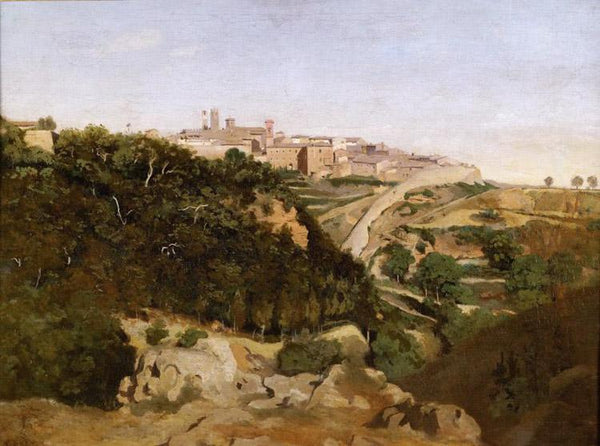 steve art gallery Volterra Jean Baptiste Camille Corot 50x40cm