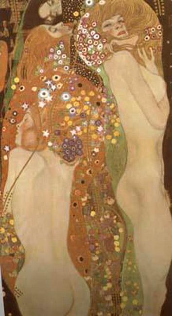 steve art gallery Water Serpents II Gustav Klimt 80x44.5cm