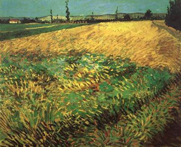 steve art gallery Wheat Field with the Alpilles Foothills Vincent Van Gogh 54x65cm
