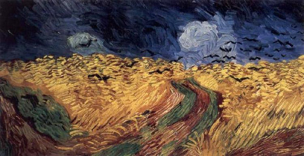steve art gallery Wheatfield with Crows Vincent Van Gogh 80x40cm
