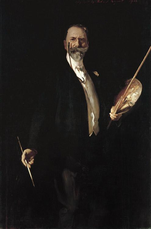 steve art gallery William Merritt Chaseo John Singer Sargent 60x40cm