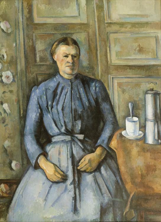 steve art gallery Woman with Coffee Pot Paul Cezanne 60x40cm