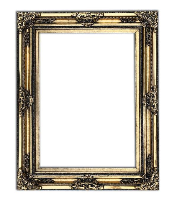 steve art gallery Wooden frame in golden color 20x24 ins