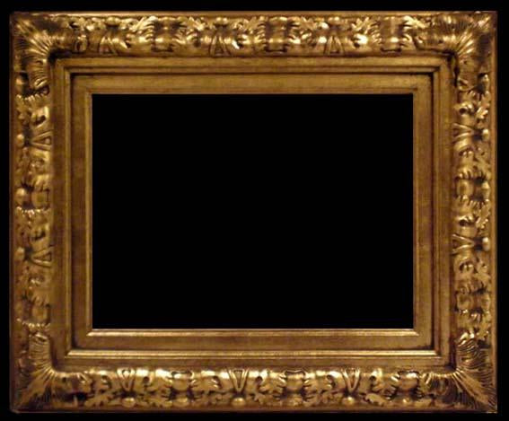 Steve Art Gallery Wooden Frame In Golden Color 24x36 Ins
