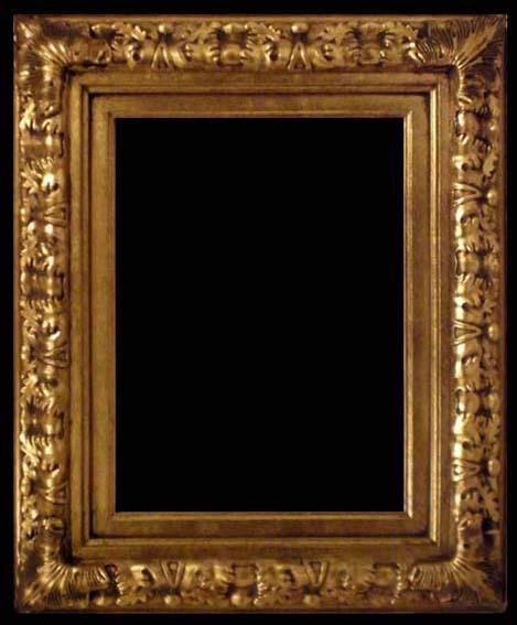 steve art gallery Wooden frame in golden color 24x36 ins