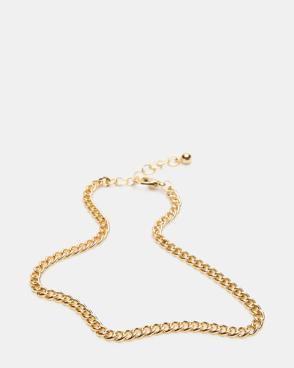 Steve Madden 2-piece Rhinestone Chain Anklet Set 2-PIECERHINESTONECHAINANKLETSET