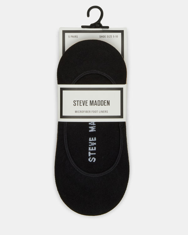 Steve Madden 5 Pack Solid Microfiber Liners 5PACKSOLIDMICROFIBERLINERS