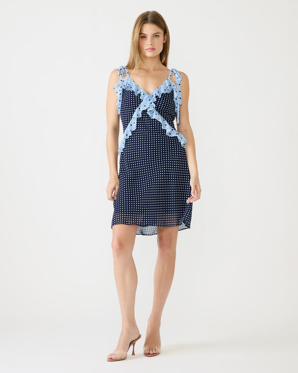 Steve Madden Adalina Mini Dress Vintage Navy ADALINAMINIDRESS