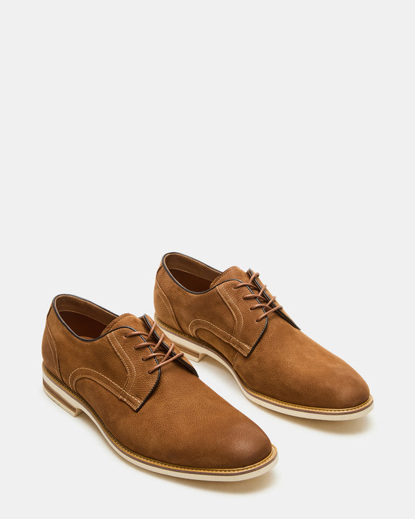 Steve Madden Alvarez Tan Nubuck ALVAREZ MEN'S SHOES