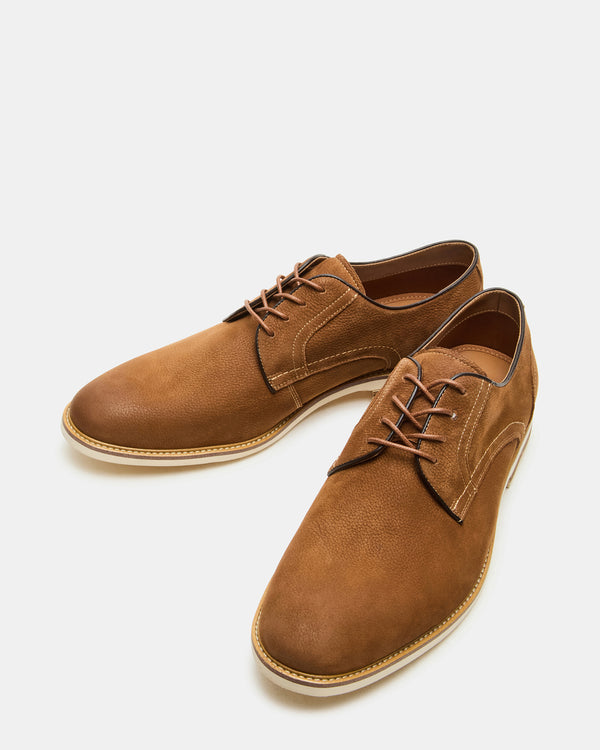 Steve Madden Alvarez Tan Nubuck ALVAREZ MEN'S SHOES