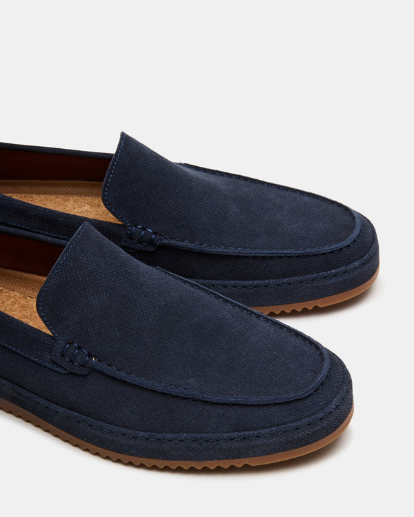 Steve Madden Arrozza Navy Suede ARROZZA MEN'S SHOES