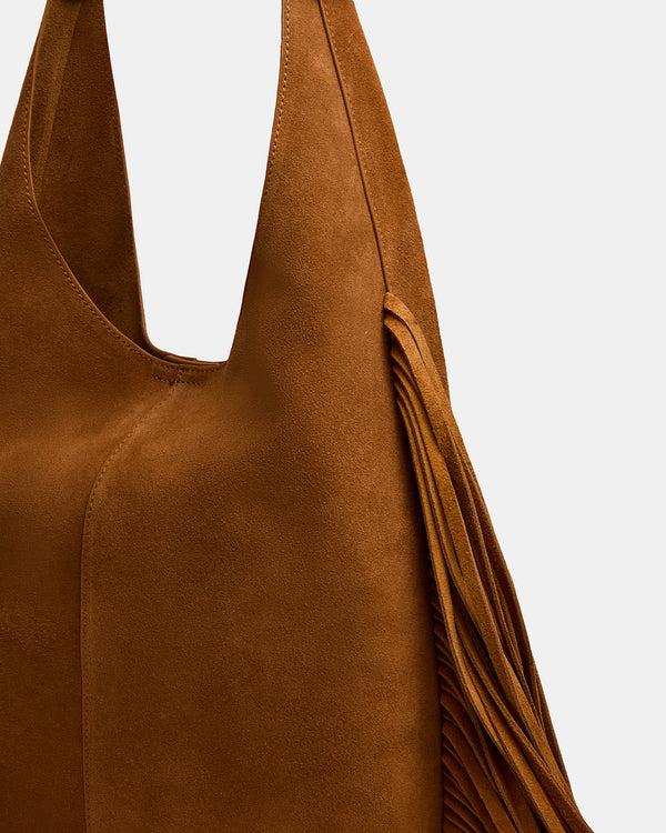 Steve Madden Autumn Fringe Bag Tobacco AUTUMNFRINGEBAG
