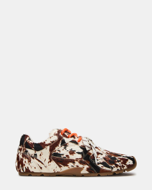 Steve Madden Aziel Brown Cow Print AZIELBROWNCOWPRINT