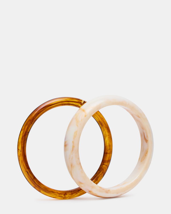 Steve Madden Bangle Bracelet Pack Natural BANGLEBRACELETPACK