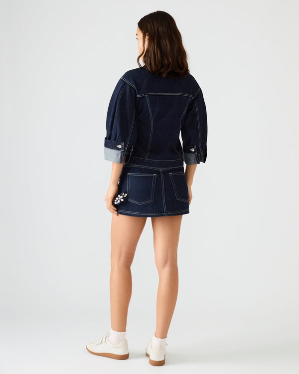 Steve Madden Briellia Skirt Bijou Blue BRIELLIASKIRT