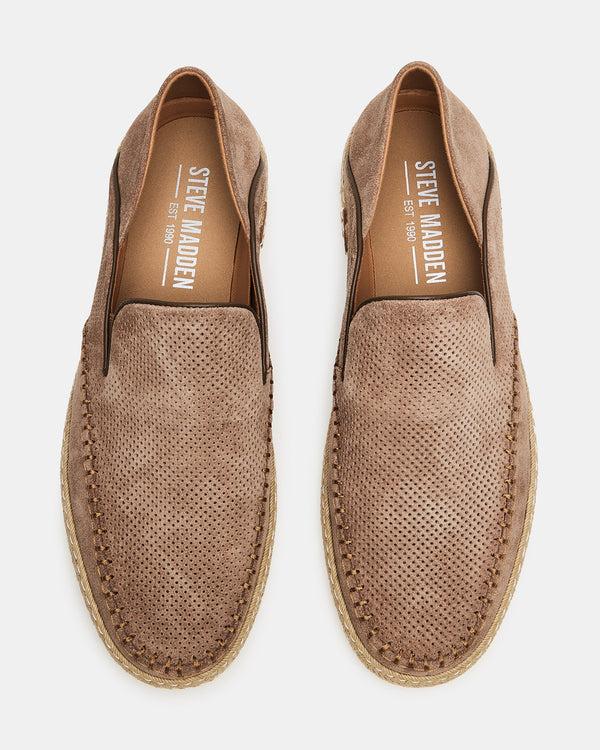 Steve Madden Caydenn Tobacco Suede CAYDENN MEN'S SHOES