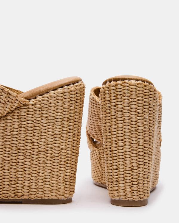 Steve Madden Cercei Natural Raffia CERCEINATURALRAFFIA