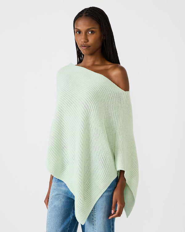 Steve Madden Channing Poncho Bay Green CHANNINGPONCHO