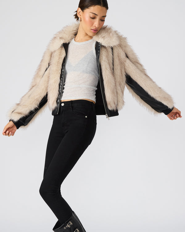 Steve Madden Charmaine Jacket Natural CHARMAINEJACKET